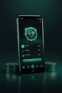 Móvil con la app de Magneticslots